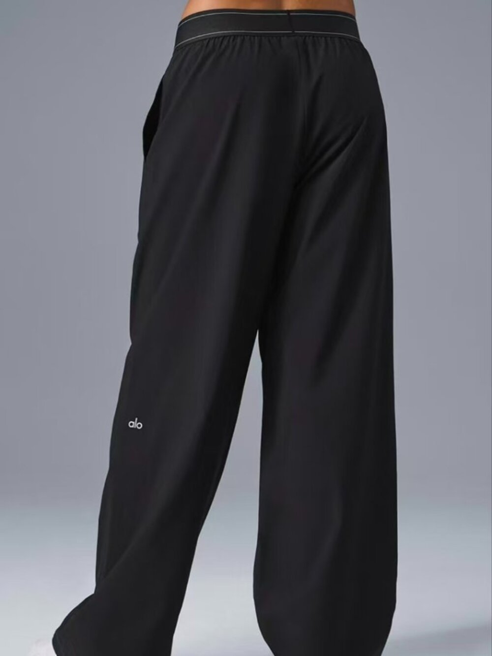 🔥 NWT Alo Yoga (Regular) Women's Suit Up Trouser Black🌟Office/Leisure/Sports - Picture 9 of 9
